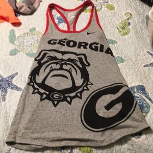 UGA Nike tank